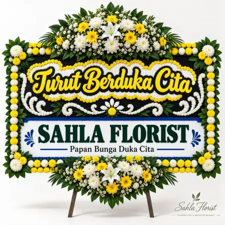 Papan Bunga Duka Ungasan